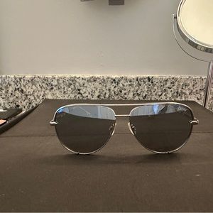 Silver High Key, Quay Sunglasses